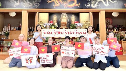 Nồng ấm tấm lòng người Việt tại Nhật Bản