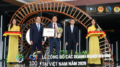Amway Việt Nam lần thứ 5 liên tiếp thuộc top 100 doanh nghiệp phát triển bền vững