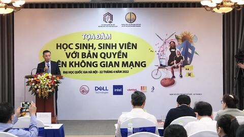 Nâng cao nhận thức trong giới trẻ về bản quyền tác giả trên không gian mạng