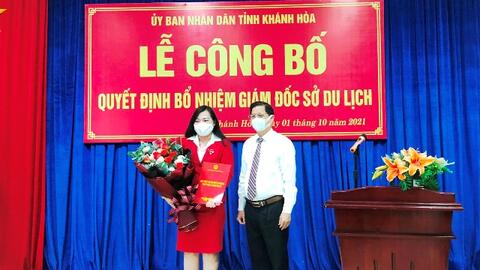 Khánh Hòa: Bà Nguyễn Thị Lệ Thanh được bổ nhiệm chức Giám đốc Sở Du lịch