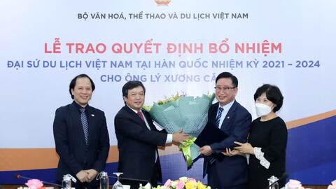 Ông Lý Xương Căn được bổ nhiệm là Đại sứ du lịch Việt Nam tại Hàn Quốc lần thứ 2