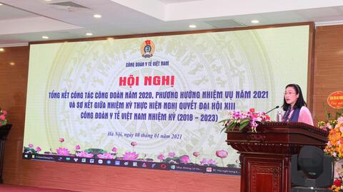 Chăm lo cho người lao động ngành y đầy đủ trong dip Tết