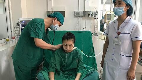 Cô gái người dân tộc được cứu sống nhờ lần đầu tiên sử dụng hệ thống stent bằng kim loại