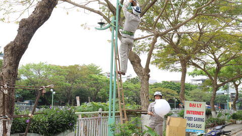 Mưa lớn, Đà Nẵng cho học sinh nghỉ học