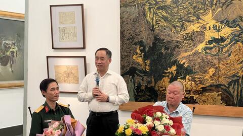 Làm mới nhiều tác mỹ thuật về đề tài chiến tranh cách mạng