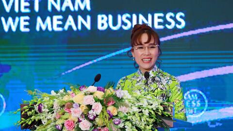 Lãnh đạo Vietjet được vinh danh là Doanh nhân Đông Nam Á tiêu biểu
