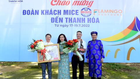 Gần 2.000 khách du lịch MICE được chào đón tại Thanh Hóa