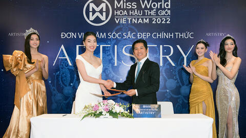 Artistry™ là đơn vị chăm sóc sắc đẹp Miss World Việt Nam 2022