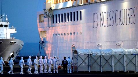 Đã có 174 người dương tính với Covid-19 trên tàu Diamond Princess