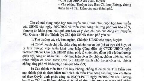 Đà Nẵng: Nghiêm cấm người dân ra khỏi nhà từ 20 giờ tối nay