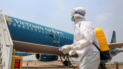 Vietnam Airlines tiếp tục vận chuyển hành khách từ châu Âu về Việt Nam với điều kiện nghiêm ngặt