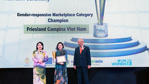 FrieslandCampina Việt Nam nhận Giải thưởng “Trao quyền cho phụ nữ khu vực châu Á – Thái Bình Dương”