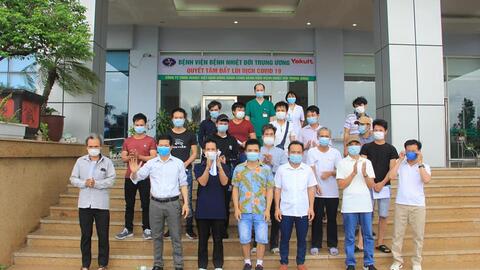 Kỷ lục, 59 bệnh nhân Covid-19 được công bố khỏi bệnh trong ngày