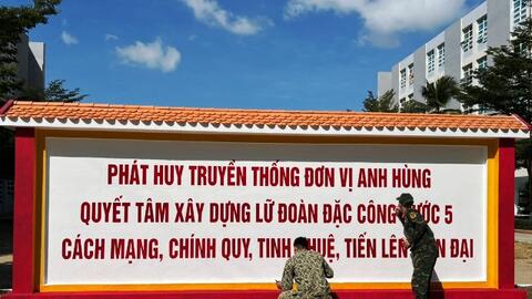Ninh Thuận: Xuân về với chiến sĩ Lữ đoàn Đặc công nước 5