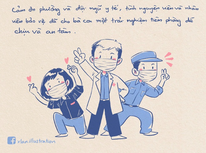 Độc đáo 18 bức tranh về nhật ký tiêm vắc xin gây sốt cộng đồng mạng - 7