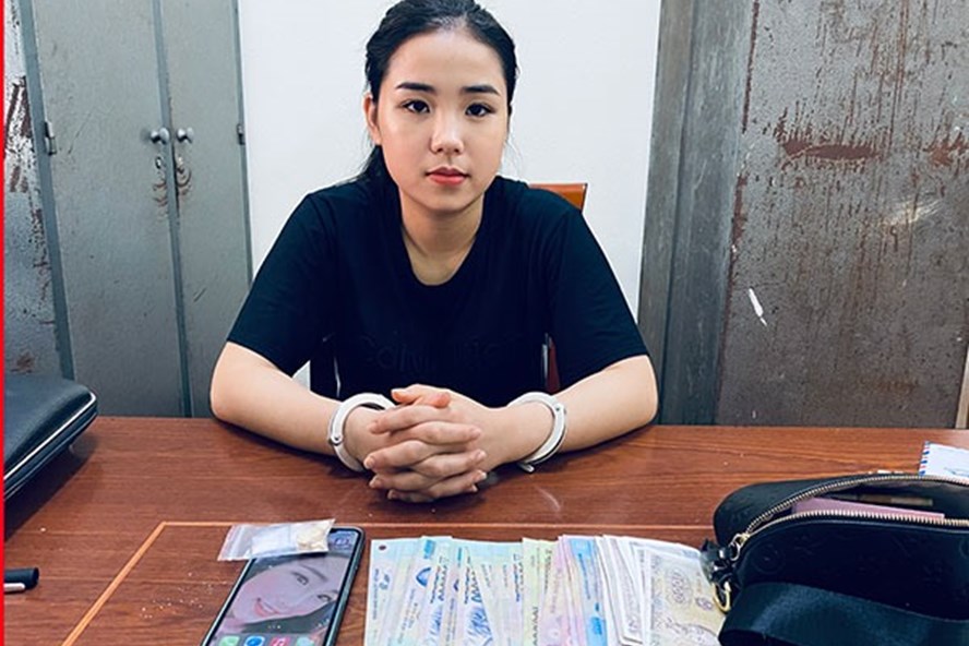 Trần Thị Diệu Huyền bị bắt giữ với tội danh 