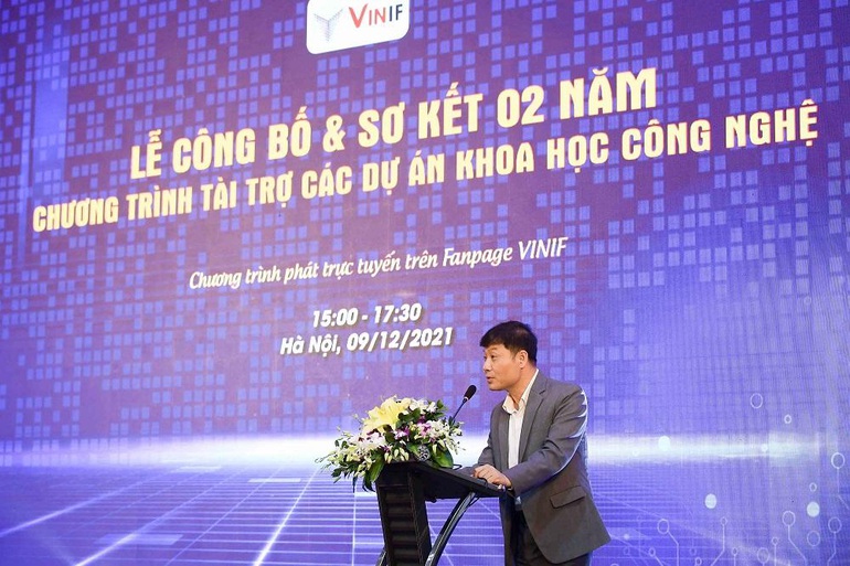 Vingroup tài trợ 92 tỷ đồng cho các dự án Khoa học - Công nghệ năm 2021 - 2