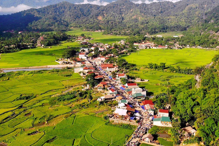 Độc đáo chợ phiên phố Đoàn ra đời từ thời Pháp thuộc - 2