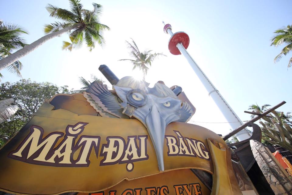 Đài quan sát “Mắt đại bàng” tại Sun World Hon Thom Nature Park