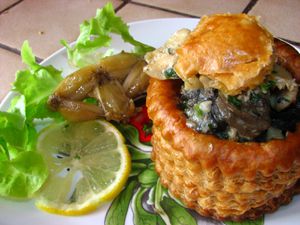 Description: Duo de grenouilles et escargots en feuilleté - Le blog de camellia