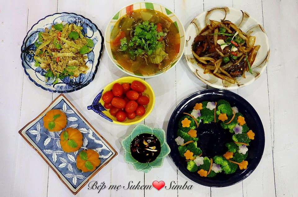 mam com day mau sac nhu tranh truu tuong picasso, nhin da nghien hinh anh 6