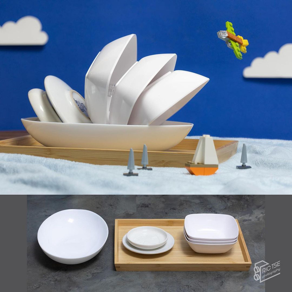 Nhiếp ảnh gia tái hiện các địa điểm du lịch nổi tiếng từ các đồ vật trong nhà - Ảnh 1.