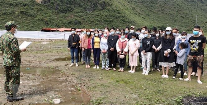 Bo doi bien phong Cao Bang ngan chan 41 nguoi nhap canh trai phep hinh anh 1