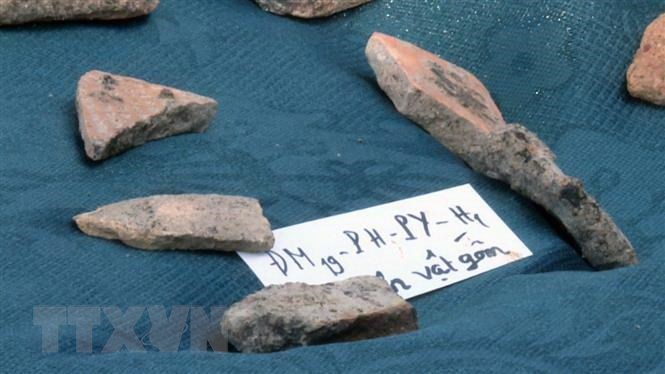 Phat hien di tich Cham Pa co nien dai tu the ky thu 4 tai Phu Yen hinh anh 2