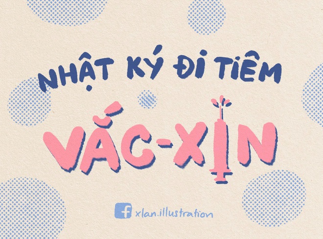 Độc đáo 18 bức tranh về nhật ký tiêm vắc xin gây sốt cộng đồng mạng - 1