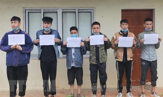 Bo doi bien phong Cao Bang ngan chan 41 nguoi nhap canh trai phep hinh anh 2