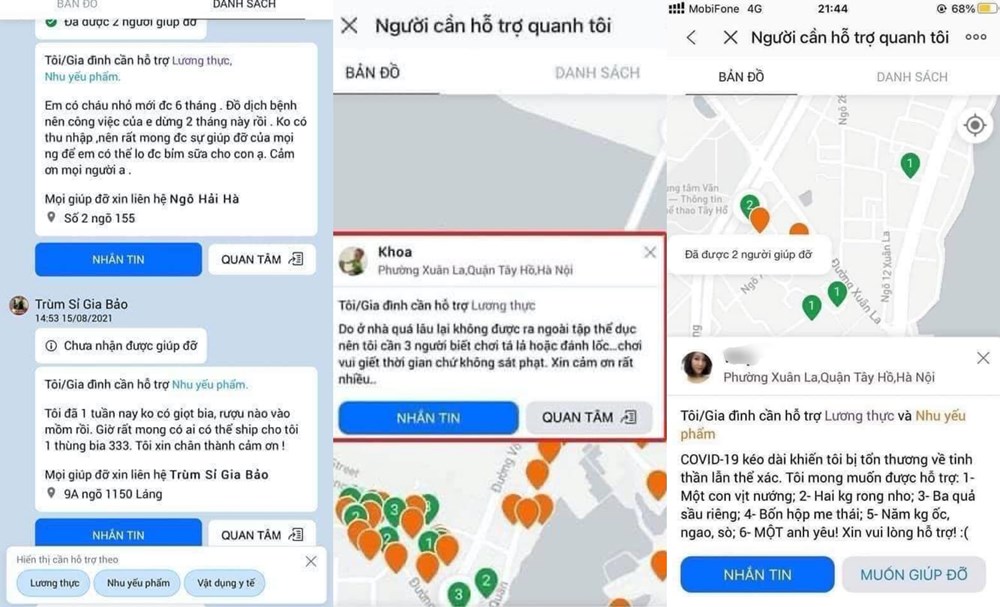 Truc loi, treu dua tren ung dung giup do nhau mua dich Zalo Connect hinh anh 3