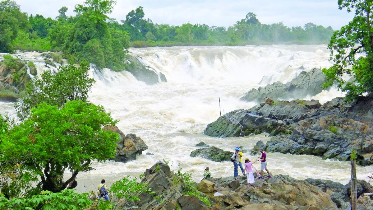 Thác Khone Phapheng tại Don Det.