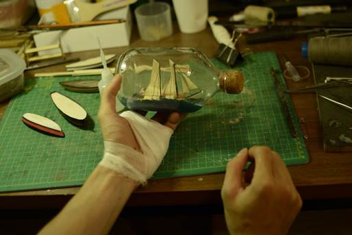 Bàn tay khéo léo của 9x Nguyễn Quang Huy