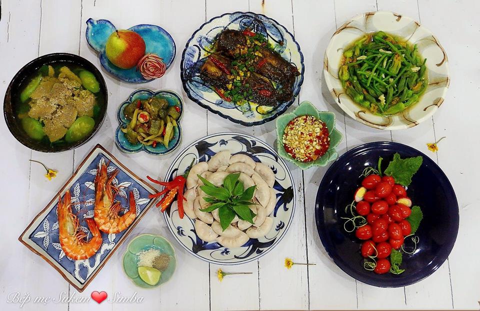 mam com day mau sac nhu tranh truu tuong picasso, nhin da nghien hinh anh 1