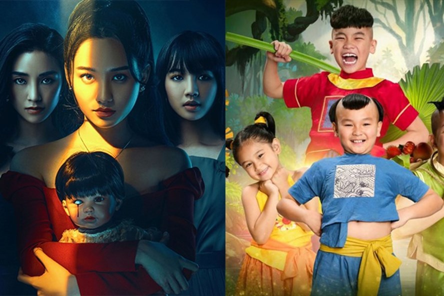 Hai bộ phim đang chiếu tại rạp. Ảnh: NSX.