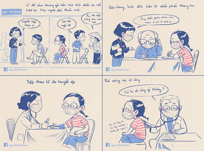 Độc đáo 18 bức tranh về nhật ký tiêm vắc xin gây sốt cộng đồng mạng - 4