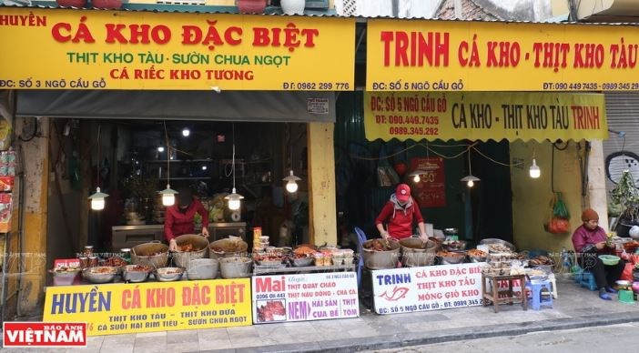 Ca kho pho Cau Go - Mon an truyen thong cua nguoi Ha Noi hinh anh 5