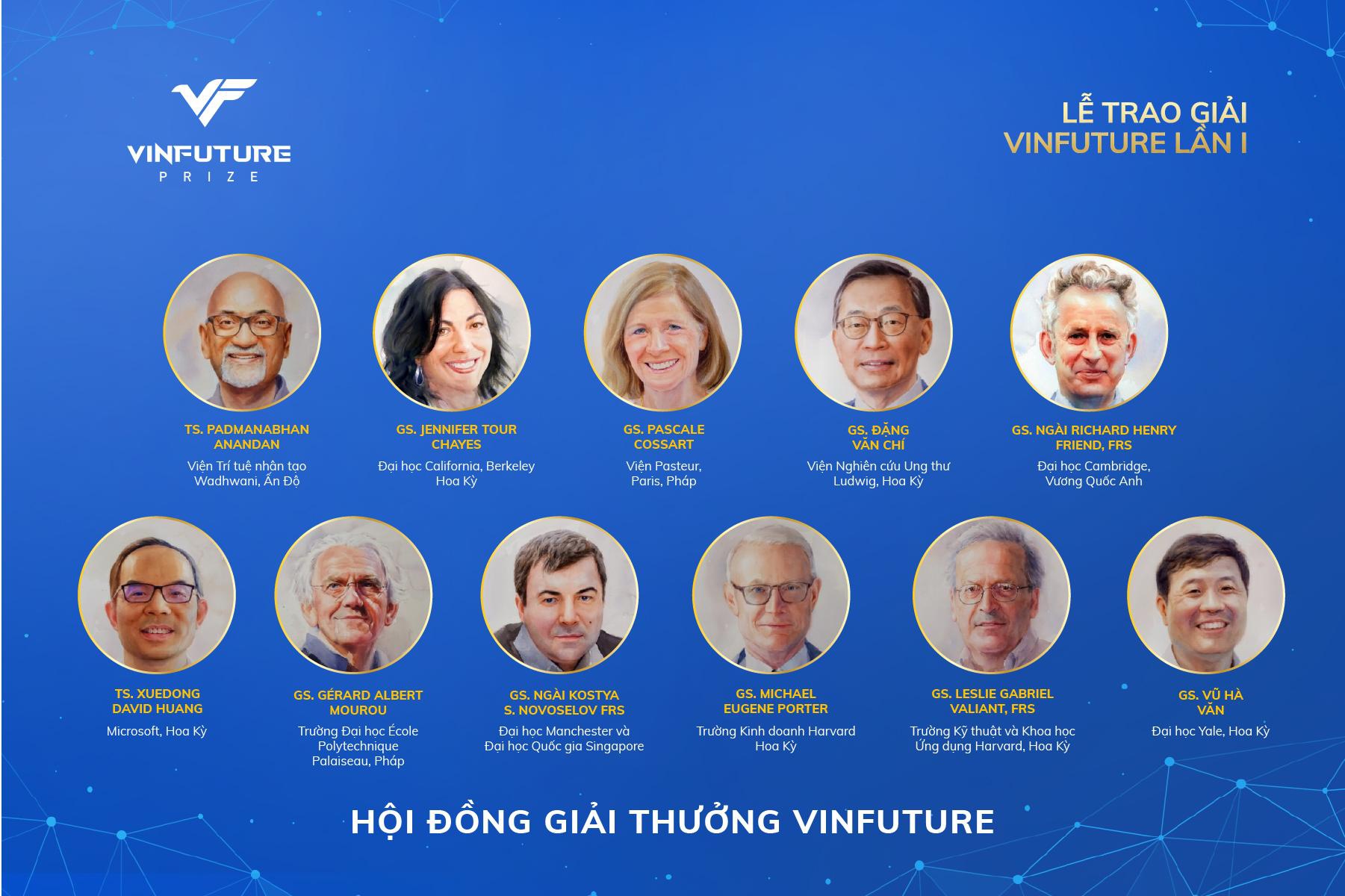 VinFuture vinh danh 4 công trình khoa học phụng sự nhân loại năm 2021 - ảnh 1