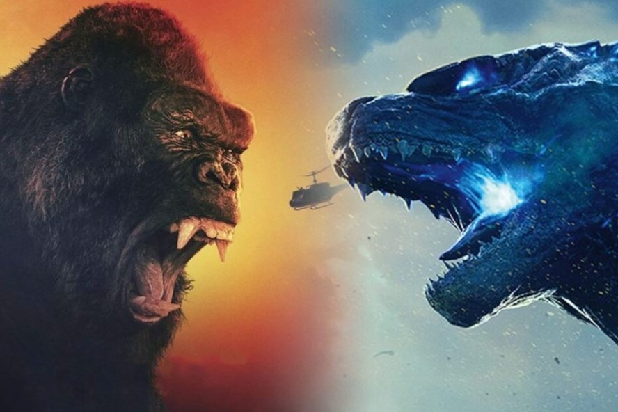 Phim “Godzilla đại chiến Kong” cán mốc 400 triệu USD doanh thu phòng vé trên thế giới. Ảnh: Xinhua