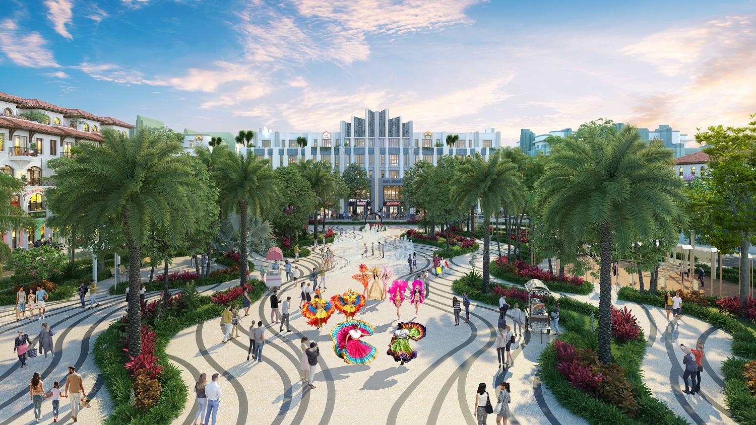 Kinh tế thành phố biển Sầm Sơn sẽ sớm bứt phá với sự phát triển của hạ tầng du lịch cao cấp. Ảnh phối cảnh minh họa