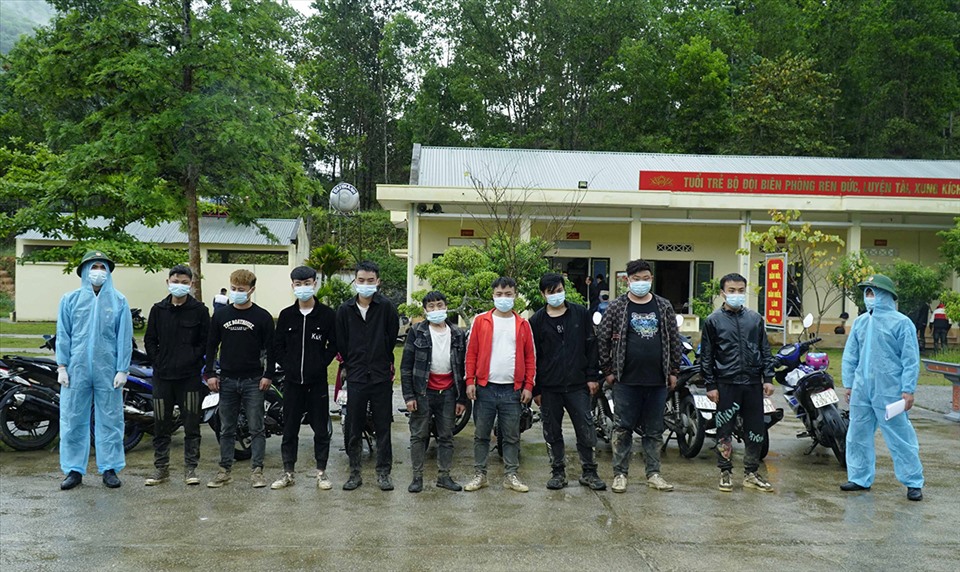 Các đối tượng người Trung Quốc liên quan đến vụ việc bị vắt giữ.